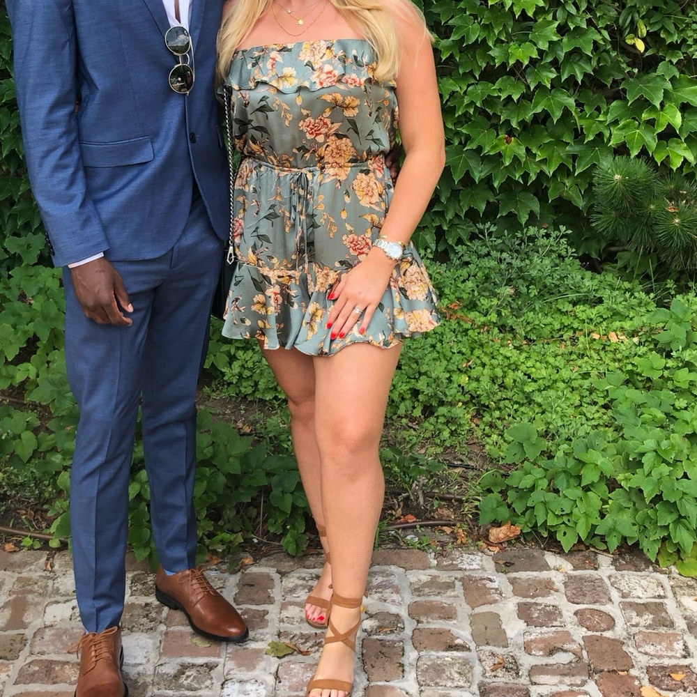 Women’s Strapless Boutique Romper